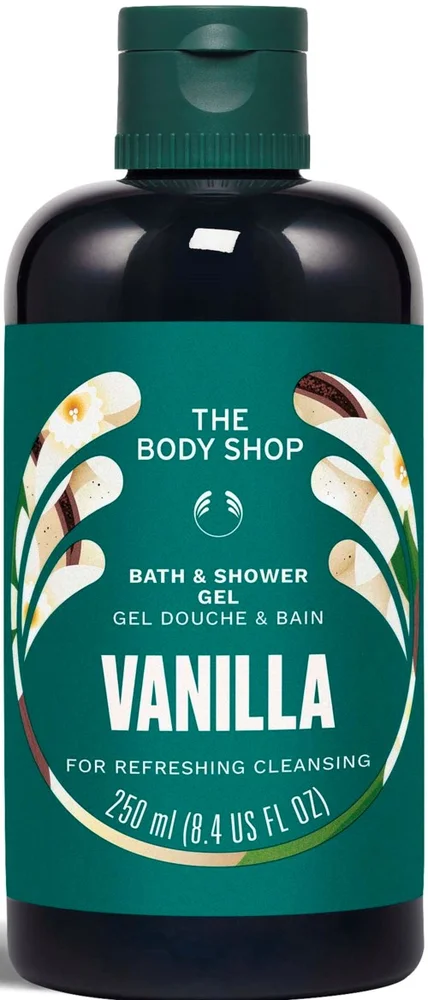 The Body Shop Vanilla Bath & Shower Gel 250 ml v:1943396 The Body Shop Vanilla Bath & Shower Gel 250 ml v:1943396