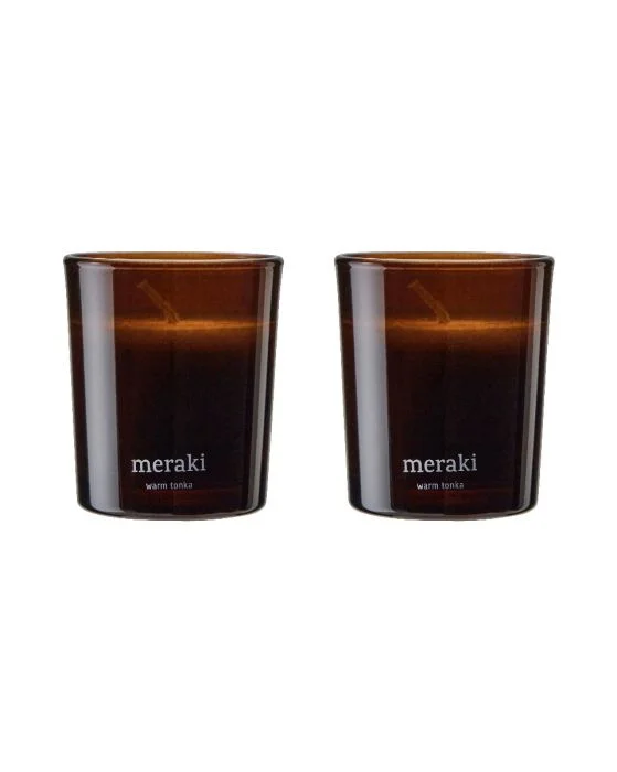 Meraki Duftlys Warm tonka 60 gram v:4798782