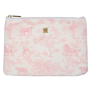 DARK Velvet Small Pouch Cotton Candy Savannah Pattern v:7535668 DARK Velvet Small Pouch Cotton Candy Savannah Pattern v:7535668