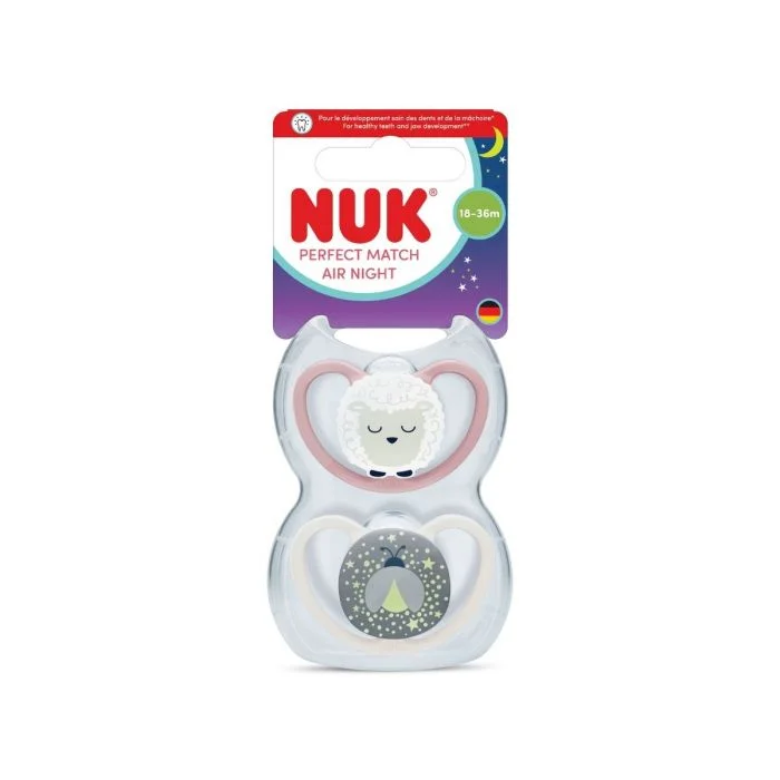 NUK Space Night Silicon 18-36m - Sheep v:5088536