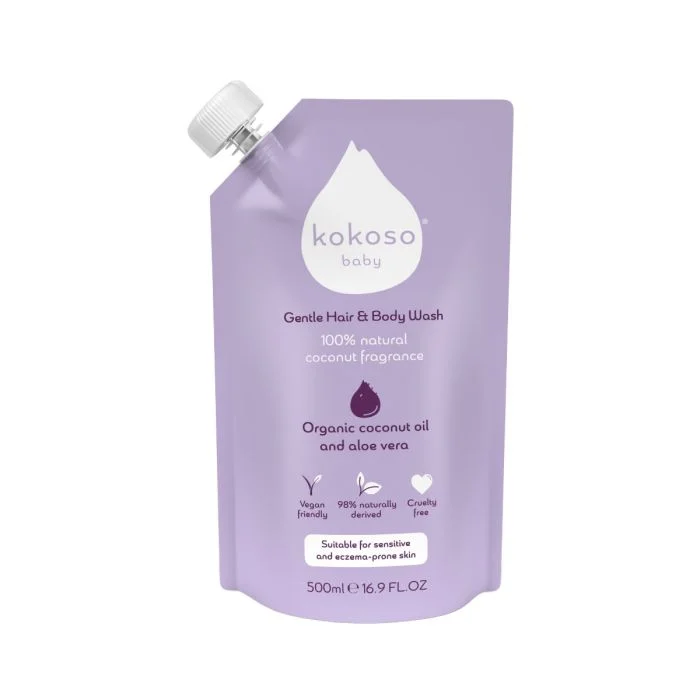 Kokoso Baby Gentle Hair & Body Refill Pouch v:8531679