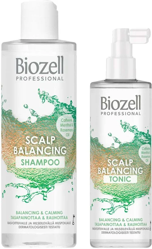 Biozell Scalp Balancing Bundle Shampoo 250 ml & Tonic 150 ml v:4504885