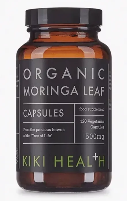 Kiki Health Organic Moringa Leaf 120 kapsler | Økologisk moringa v:1125860 Kiki Health Organic Moringa Leaf 120 kapsler | Økologisk moringa v:1125860