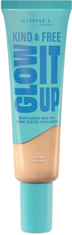 Rimmel Kind & Free Glow It Up Moisturising Skin Tint Rose Ivory 10 v:5905318