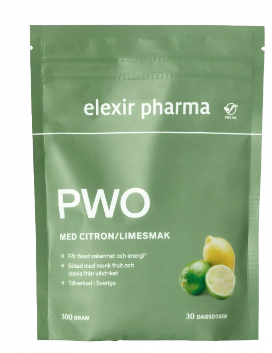 Elexir PWO pre workout med koffein v:3595501 Elexir PWO pre workout med koffein v:3595501
