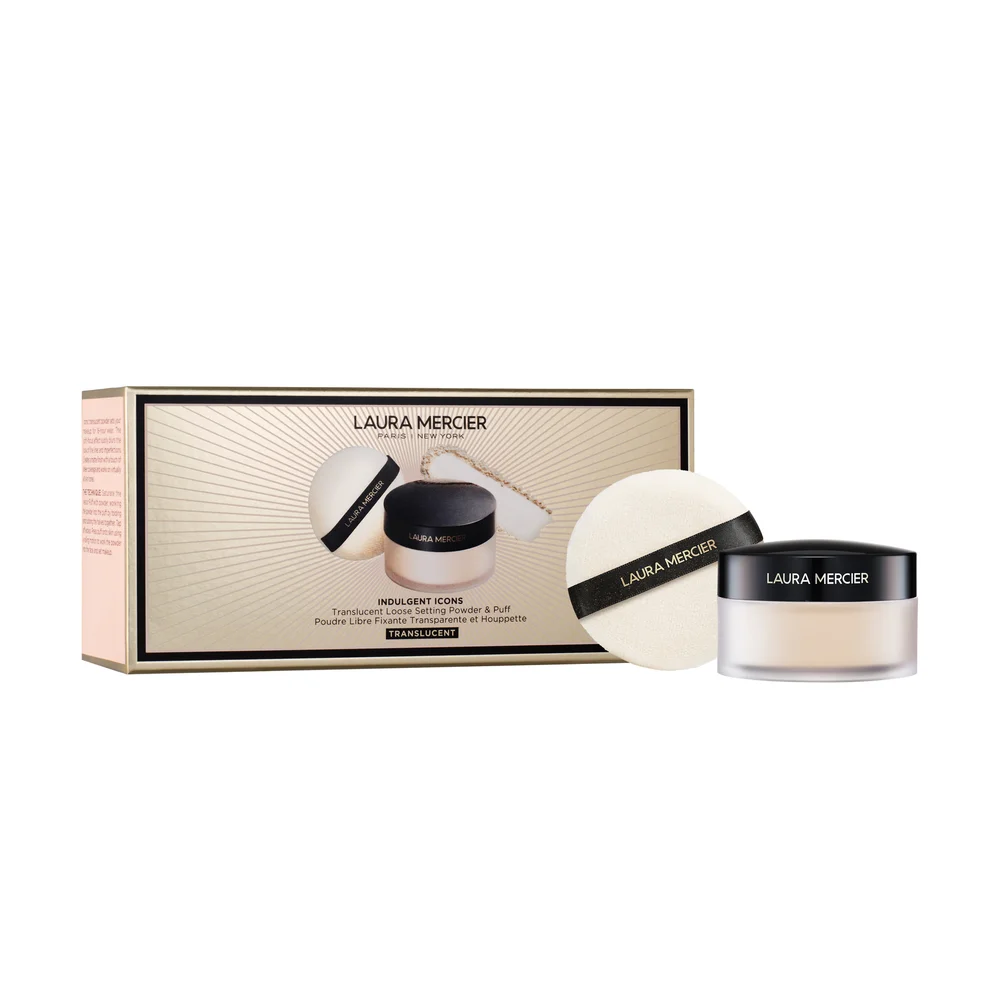 Indulgent Icons Translucent Loose Setting Powder & Puff Gift Set - Laura Mercier v:5205187