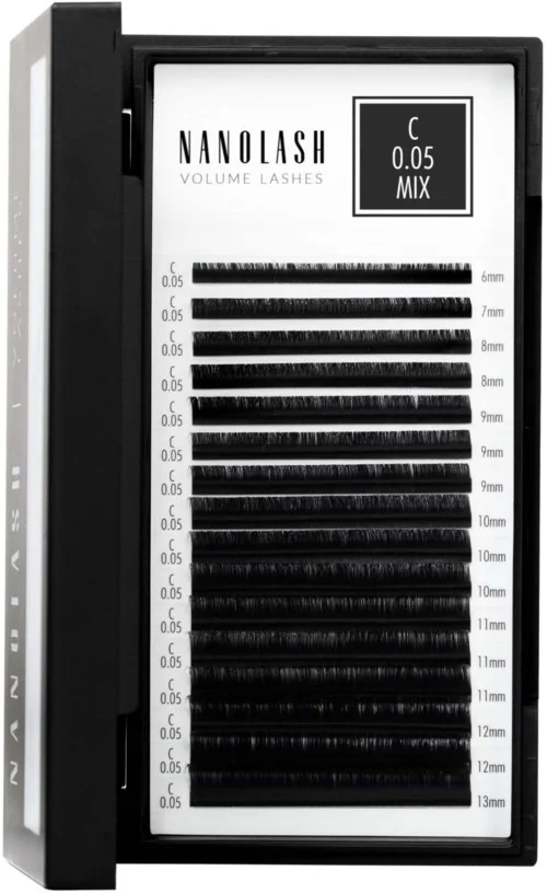 Nanolash Volume Lashes 0.05 C 6-13 mm v:3060917