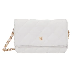 DARK Leather Quilted Mini Bag Off White 1pcs v:1520803