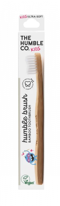 The Humble Co. Brush Kids White 1stk v:9912972