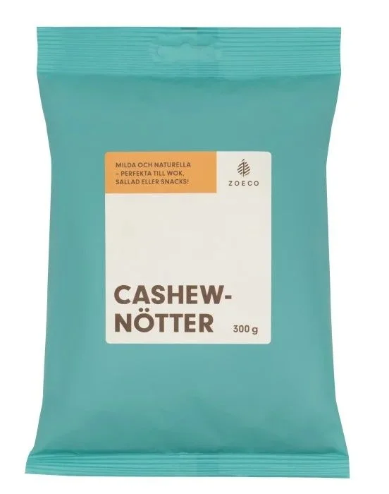 Zoeco cashewnøtter 300 g v:8418909