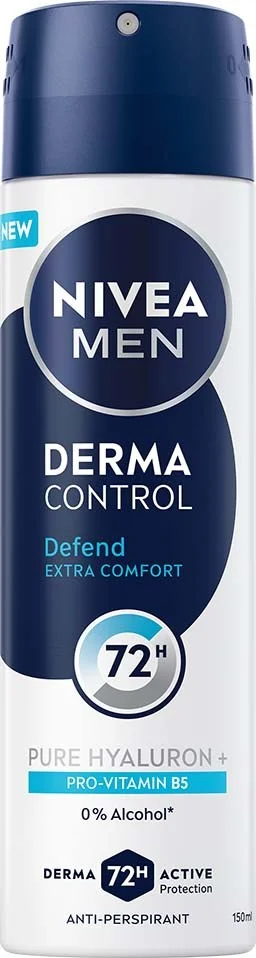 NIVEA MEN Derma Control Antiperspirant Deo Spray Defend 150 ml v:2858747