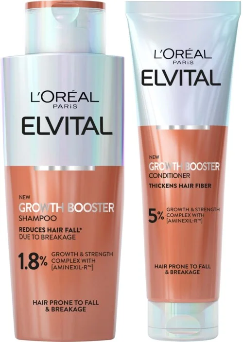 Loreal Paris Elvital Growth Booster Bundle Shampoo 200 ml & Conditioner 150 ml v:1098049