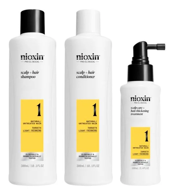 Nioxin System 1 Loyalty Kit for Natural/Untreated Hair - 1 stk. v:4644724