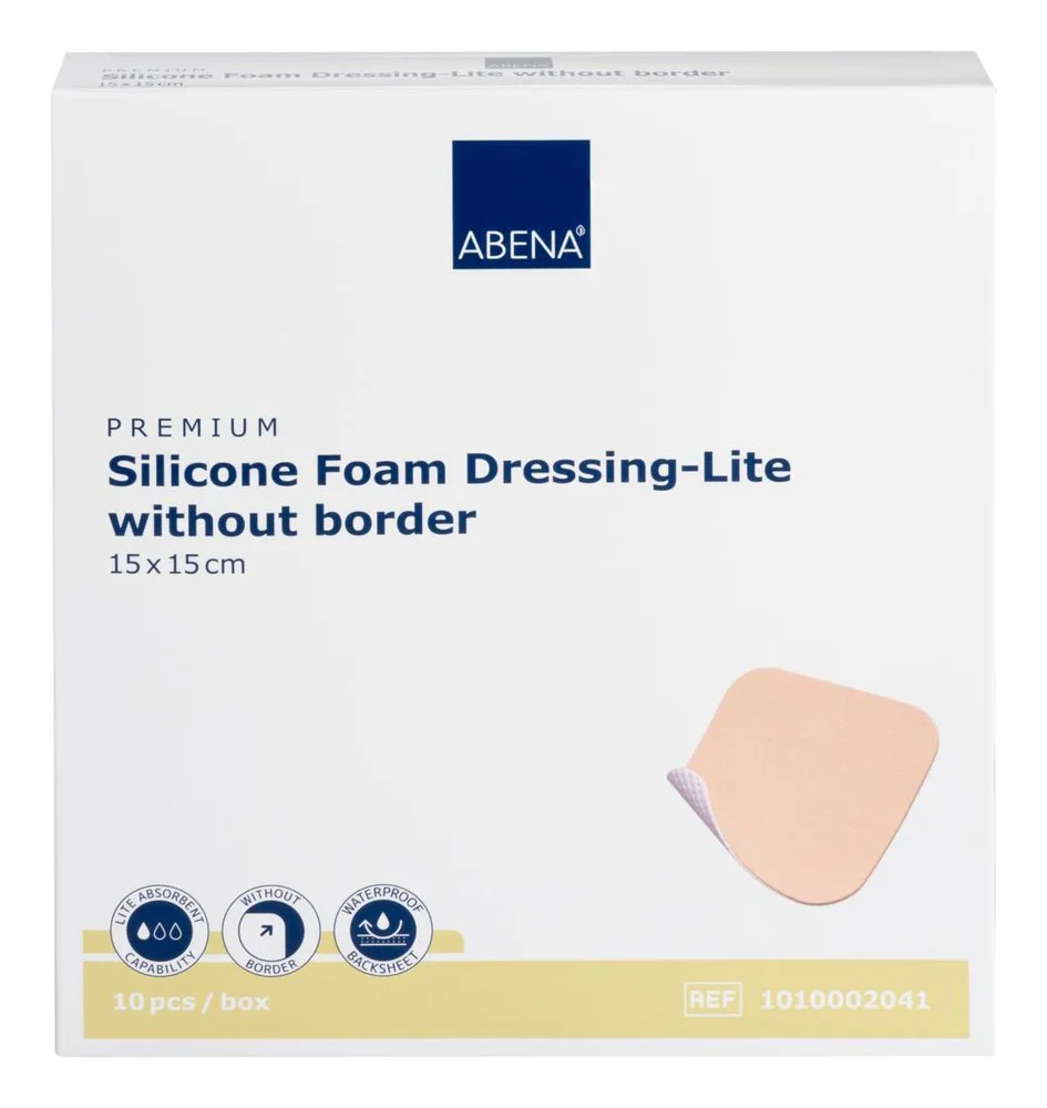 Abena Lite Skumbandasje – 15 x 15 cm. – 10 stk. v:1558505