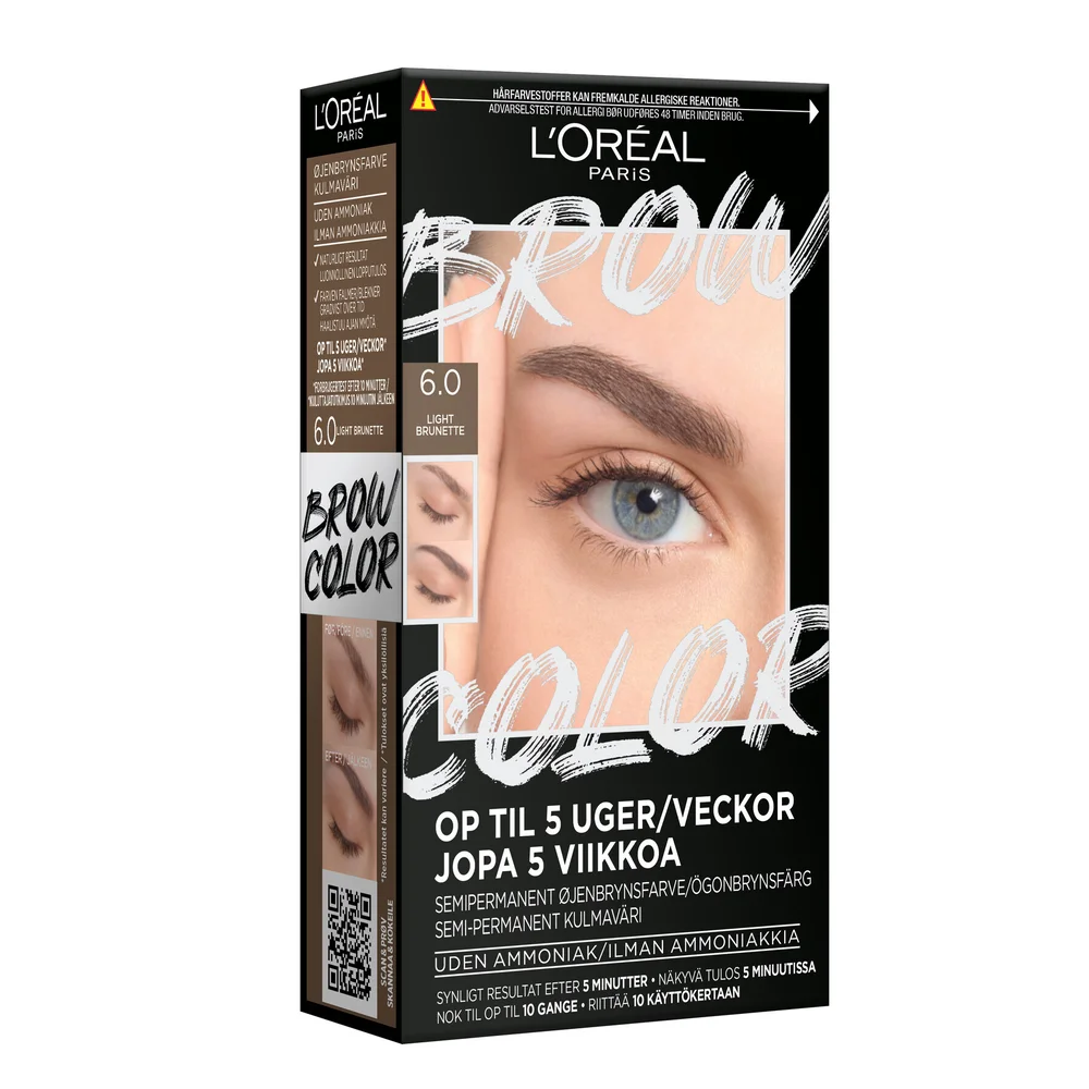 Brow Color Kit 6.0 Light Brunette – L’Oréal Paris v:8845633