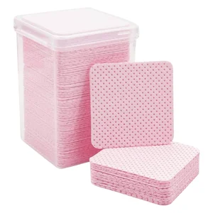 Claresa Lint-Free Nail Wipes Pink 48x48mm 200pcs v:8413445 Claresa Lint-Free Nail Wipes Pink 48x48mm 200pcs v:8413445