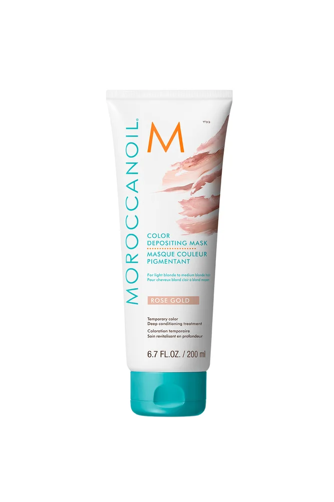 Rose Gold Color Depositing Mask 200 ml – Moroccanoil v:5462021