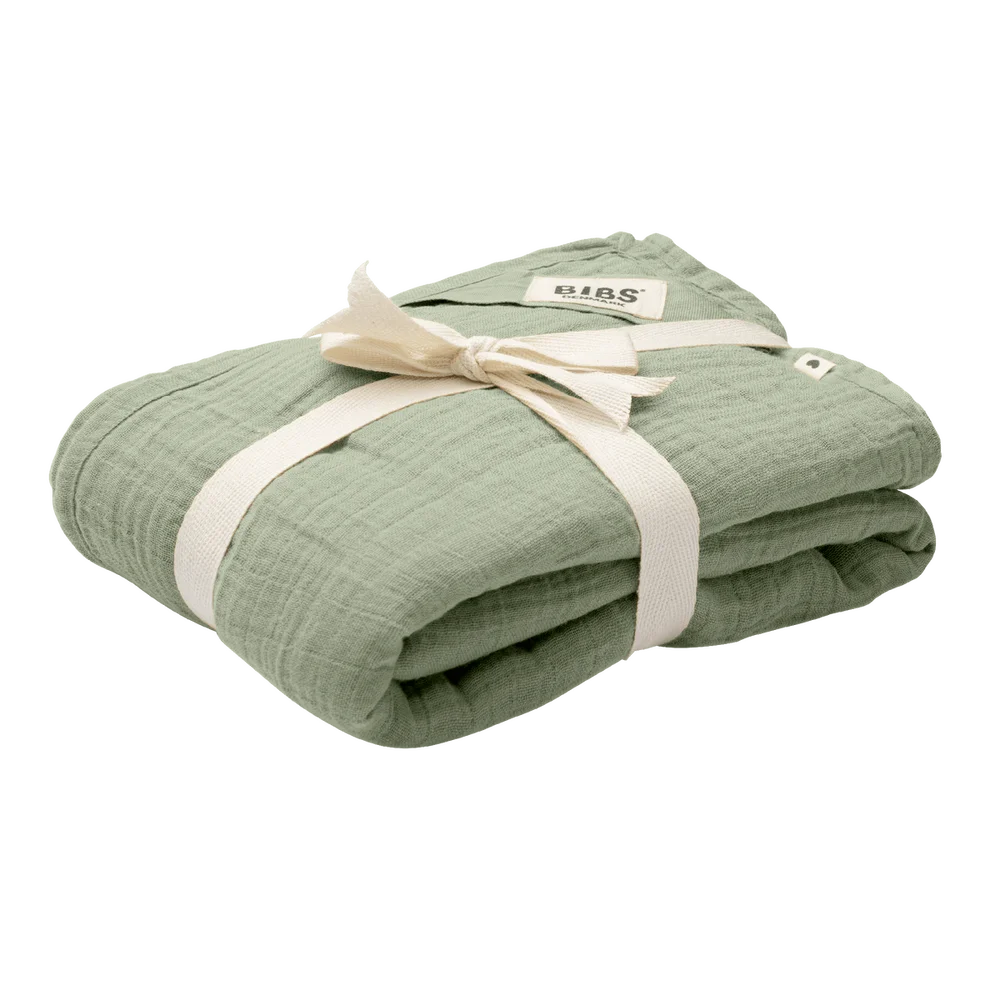 BIBS Muslin Swaddle 120×120 cm – Sage v:3095389