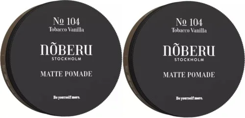 Nõberu of Sweden Bundle Matt Pomade 90 ml x 2 v:5557507