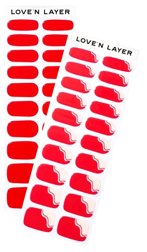 Love’n Layer Mix Solid & Swirl ​Lady Red​ v:6233082
