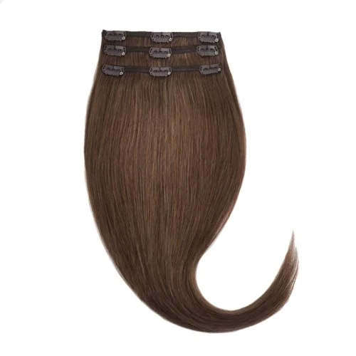 Rapunzel of Sweden Classic Clip-ins Straight / Light Volume / 3 pieces 40 cm 5.0 Brown v:1820716