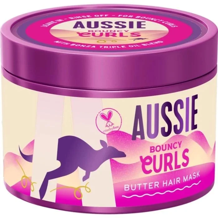Aussie Bouncy Curls Butter Hair Mask Hårkur 500 ml v:7098398