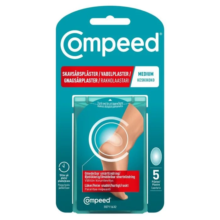 Compeed Gnagsårplaster Medium 5 stk v:4364848