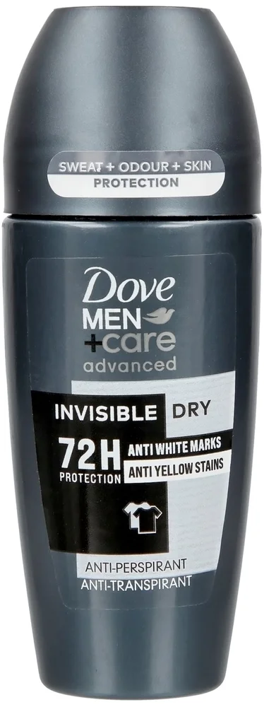 Dove Men+Care 72h Advanced Invisible Dry roll-on 50 stk v:4519986