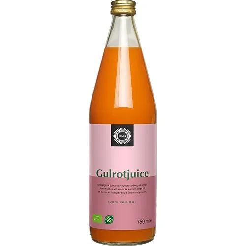 Helios Økologisk Gulrotjuice 0,75 L v:6241741 Helios Økologisk Gulrotjuice 0,75 L v:6241741