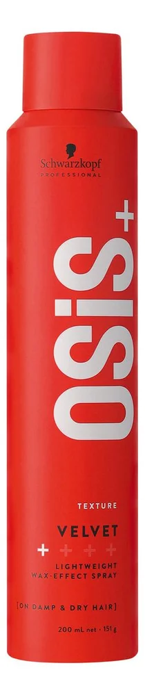 Schwarzkopf OSIS+ Velvet Lightweight Wax Effect Spray - 200 ml. v:5539315