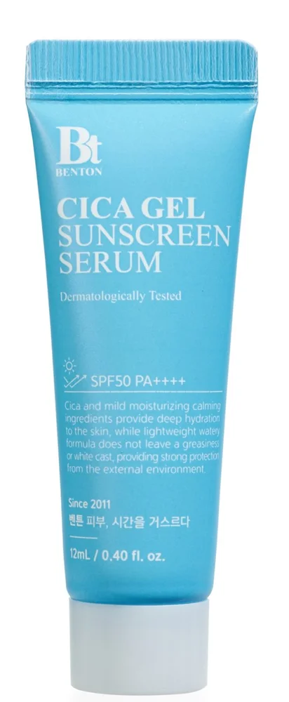 Benton Cica Gel Sunscreen Serum Travel Size SPF50 PA++++ 12 ml v:3492308