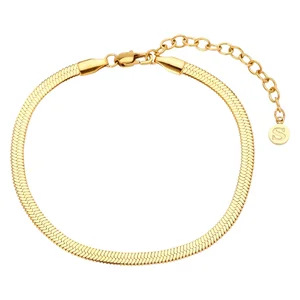 Sistie Snake Bracelet Gold-Plated v:4811013