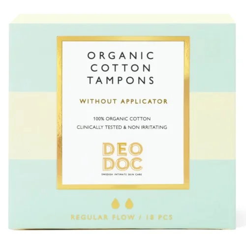 DeoDoc Cotton Tampons Without Applicator Regular M v:9851229 DeoDoc Cotton Tampons Without Applicator Regular M v:9851229