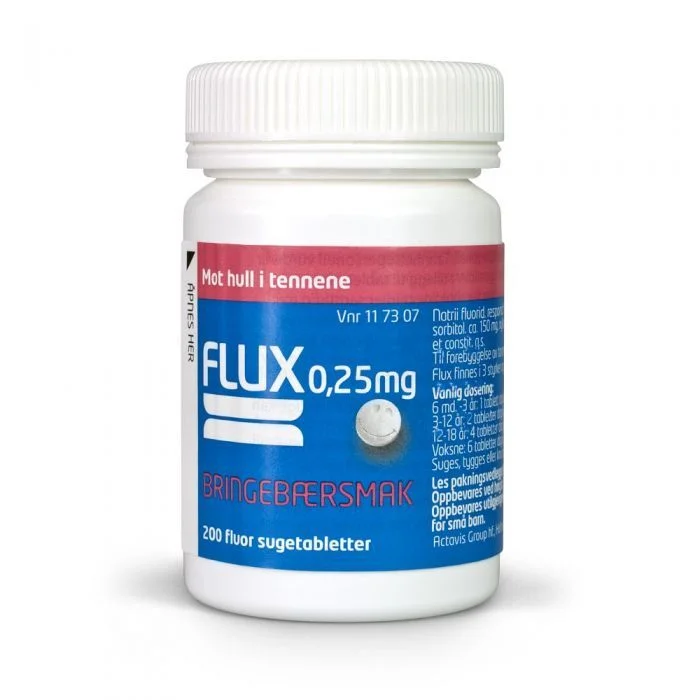 Flux sugetabletter 0,25mg bringebær – 200 stk v:5247554 Flux sugetabletter 0,25mg bringebær – 200 stk v:5247554