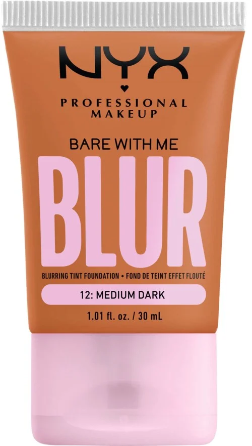 NYX PROFESSIONAL MAKEUP Bare With Me Blur Tint Foundation 12 Medium Dark v:1695488