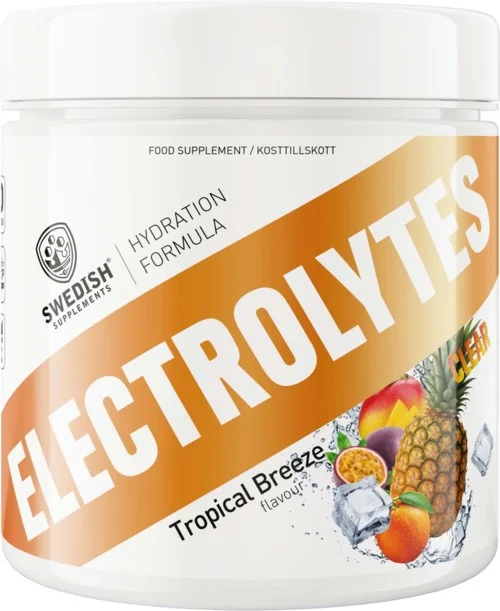 Swedish Supplements Clear Electrolytes – Tropical Breeze 240 g v:3227405