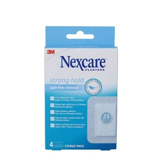 Nexcare strong hold 7,6 cm x 10,1 cm – 4 stk. v:2063174