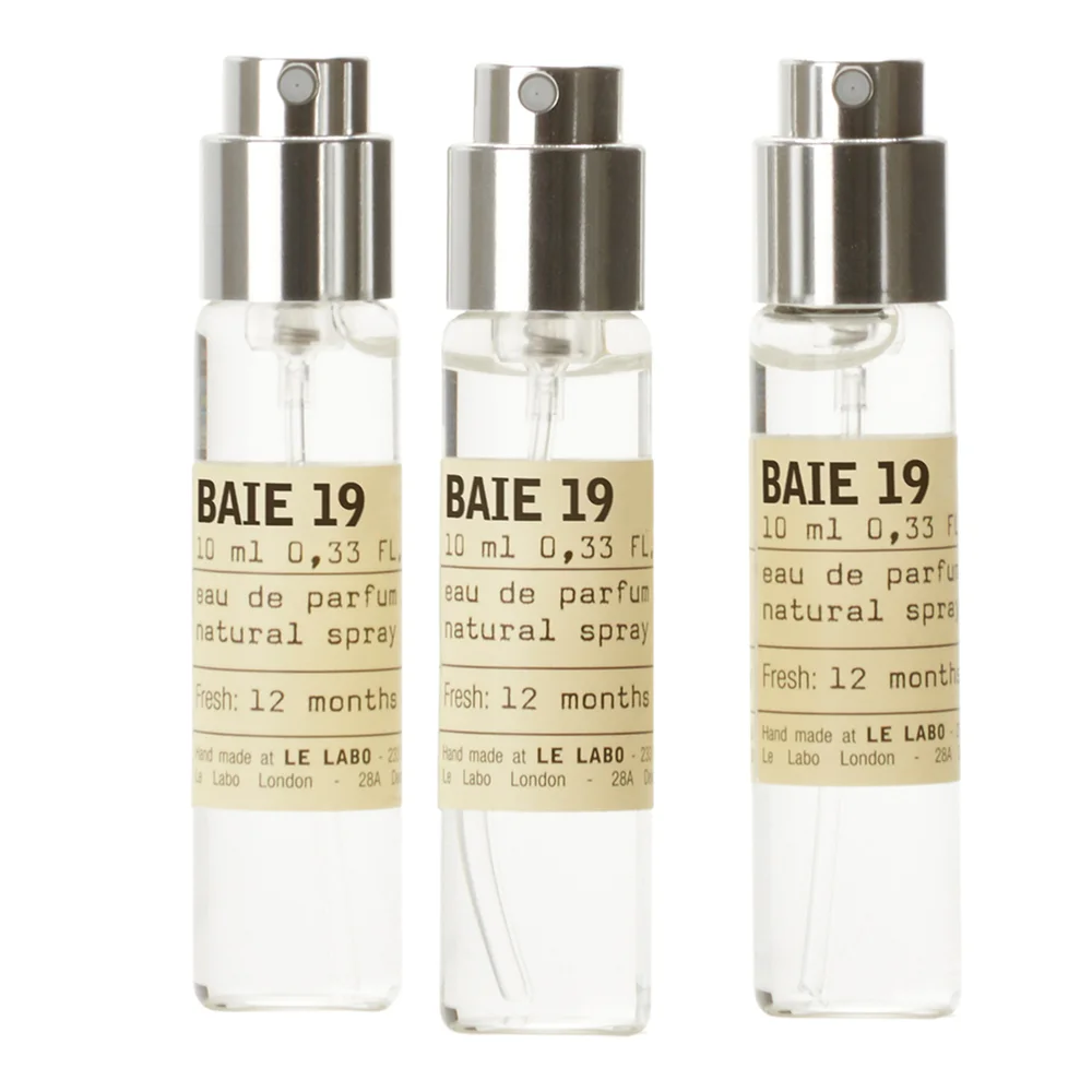 Baie 19 Eau de Parfum Travel Tube Refill 3 x 10 ml – Le Labo v:6160343 Baie 19 Eau de Parfum Travel Tube Refill 3 x 10 ml – Le Labo v:6160343