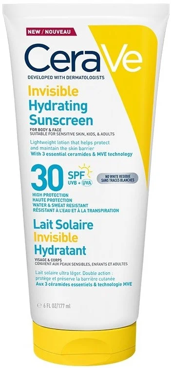 CeraVe Invisible Hydrating Sunscreen SPF30 177 ml v:9517529