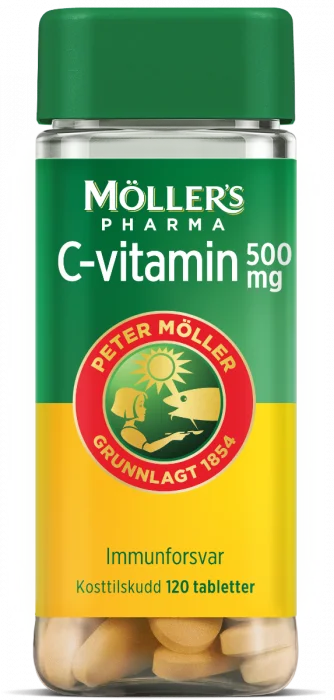 Möller's Pharma C-vitamin 500 mg 120 stk v:1816815