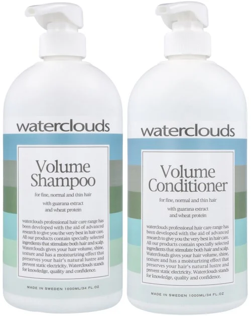 Waterclouds Volume Shampoo 1000 ml & Conditioner 1000 ml v:5404651