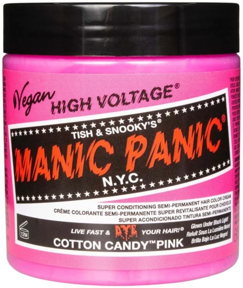 Manic Panic Classic Creme 237 ml Cotton Candy v:9761016 Manic Panic Classic Creme 237 ml Cotton Candy v:9761016