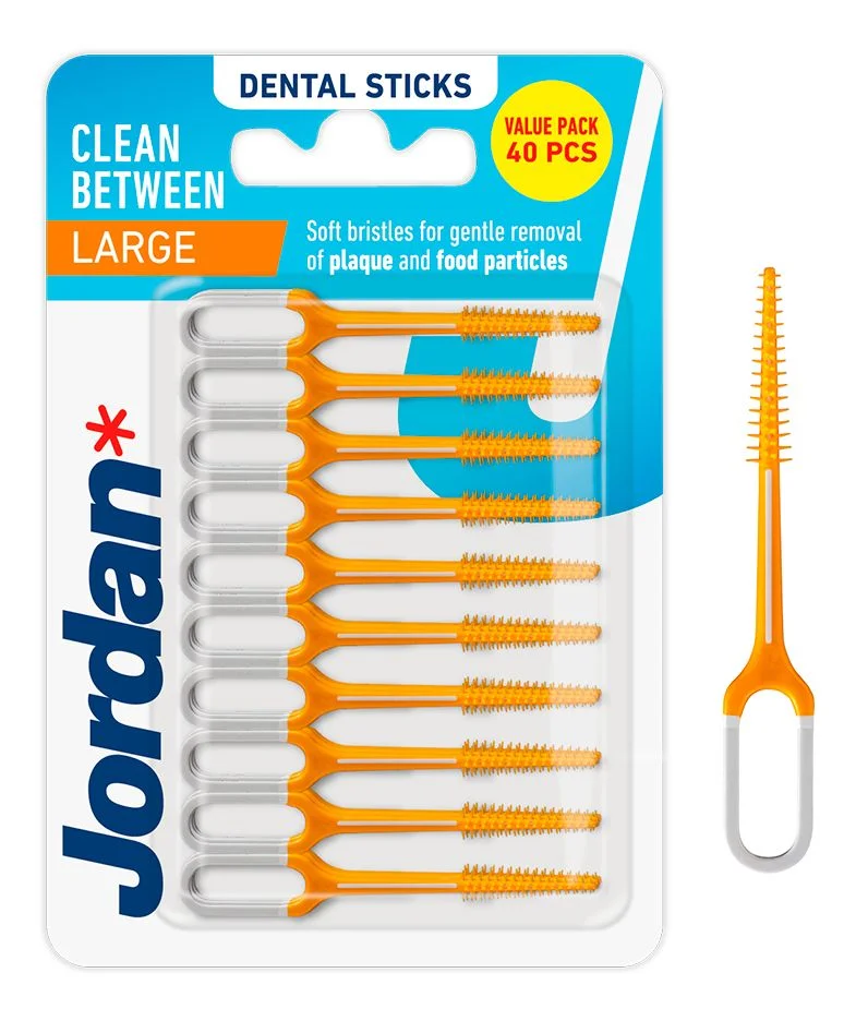 Jordan Clean Between Sticks Large - 40 stk. v:1303648