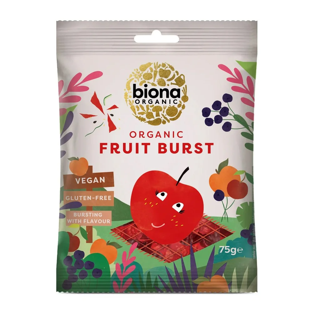 Biona Organic Vingummi Berry Burst Ø – 75 g v:5232108 Biona Organic Vingummi Berry Burst Ø – 75 g v:5232108