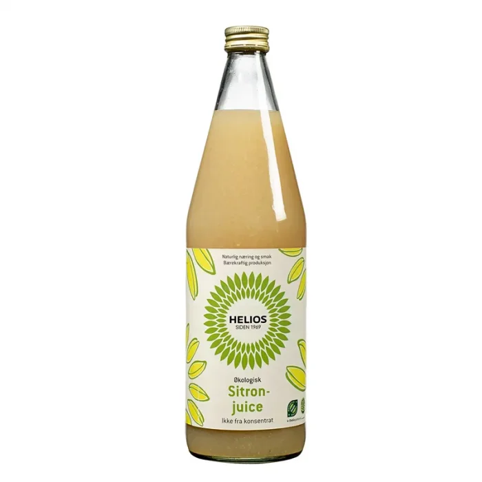 Helios Økologisk Sitronjuice 750 ml v:3461193 Helios Økologisk Sitronjuice 750 ml v:3461193