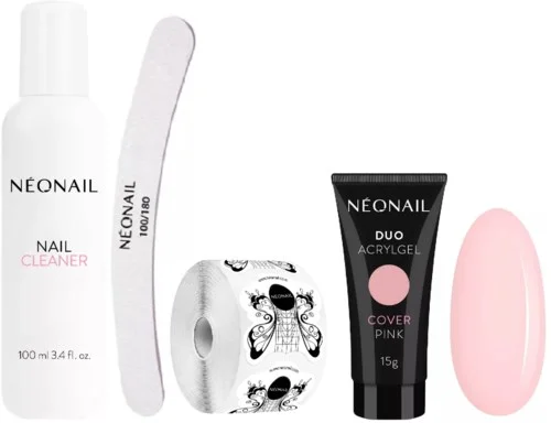 NEONAIL Nail Extention Kit With Duo Acrylgel Cover Pink v:2998445 NEONAIL Nail Extention Kit With Duo Acrylgel Cover Pink v:2998445