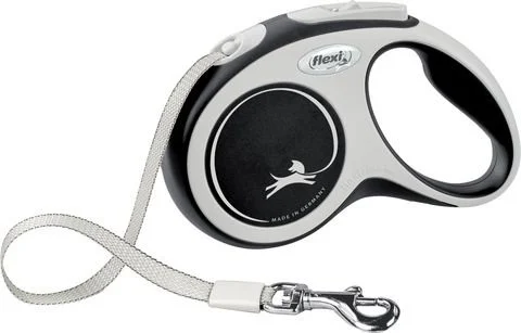 Flexi New Comfort M bånd 5 m, 25 kg – sort v:4271503