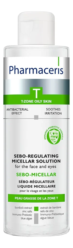 Pharmaceris T Sebo-Micellar Makeupfjerner - 200 ml. v:1652797