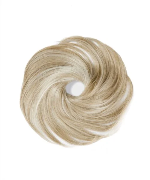 Rapunzel of Sweden Vegan Hair Scrunchie 20 cm M7.3/10.8 Cendre Ash Blonde Mix v:8633782