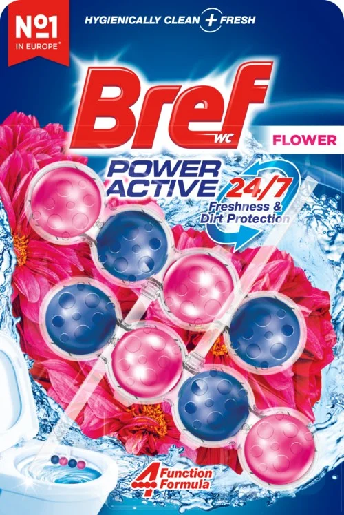 Bref Power Active Fresh Flower duo-pack 2x50g v:7606380 Bref Power Active Fresh Flower duo-pack 2x50g v:7606380